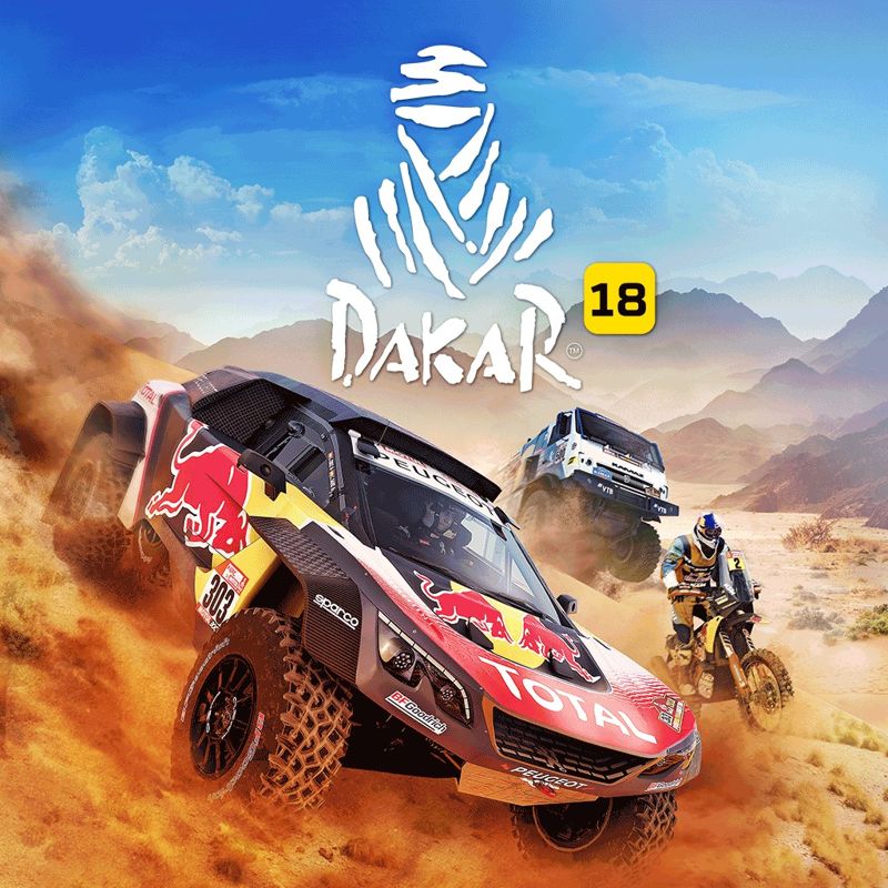 Dakar 18 box art for Playstation 4